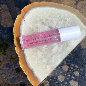 Smoke & Mirrors Coconut Infused Lip Oil with Glitter